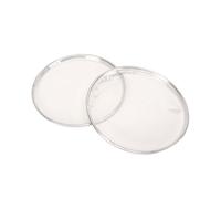 Xiuganpo Paquete de Parches de Tambor de Doble Capa de 8,5 Pulgadas, Parches de Película de Poliéster con Fuerte Rebote y Supresión de Armónicos, Accesorio para Instrumentos Musicales para Tocar