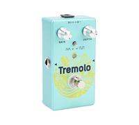 Xiuganpo Pedal de Modulación para Guitarra Eléctrica, Ajustes en Tiempo Real Pedal de Efecto Trémolo con Perillas RATE y DEPTH, para True Bypass, Grabación, Reproducción, Capas