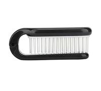 Xiuganpo Peine Plegable para Masaje del Cuero Cabelludo, Cepillo para el Cabello para Viajes, Peinado de Cabello Liso, Peine Portátil para Corto y Grueso, Material ABS Negro (BLACK)