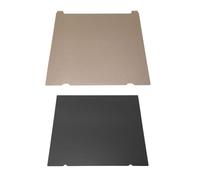 Xiuganpo PEO PEI Placa de Construcción para Impresora 3D con Base Magnética, Cama de Impresión de Acero con Resorte de 315 X 310 Mm, Fuerte Adherencia para Varios Filamentos