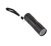 Xiuganpo Pequeña Linterna UV Mini 395nm Luz Púrpura Portátil para Detección de Orina de Mascotas y Actividades Al Aire Libre Aleación de Aluminio 1 Pieza