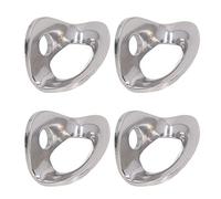 Xiuganpo Percha de Escalada Ligera de Acero Inoxidable para Anclajes de Escalada, Adecuada para Exploración de Cuevas y Protección Técnica