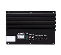 Xiuganpo Placa Amplificadora para Automóvil, Amplificador de Subwoofer de Aleación de Aluminio de 800 W, Amplificador de Audio para Automóvil de 12 V con Disipador de Calor Mejorado para Altavoces