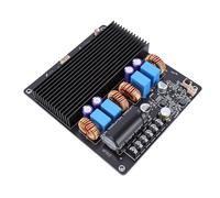 Xiuganpo Placa Amplificadora TPA3255, Núcleos Duales de 600 W, MOSFET de 85 MR, Baja Potencia de Espera, Placa Amplificadora de de 2,5 W, Amplificador de Subwoofer con Cable de Sonido, Cable de