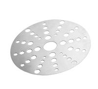 Xiuganpo Placa Difusora de Calor para una Distribución Uniforme del Calor, Placa Guía Térmica de Acero Inoxidable de para Cocción Lenta, Ideal para Estufas de Inducción y Estufas de Gas (18x18x3cm)
