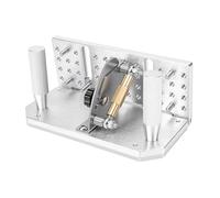 Xiuganpo Plantilla Para Cuchillas De Lijadora De Banda, Cortadora Para Lijadora De áNgulo Ajustable Con Placas De Prensa Dobles, Localizador De Afilado De Cuchillas De 7-3/4" L, GuíA