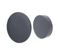 Xiuganpo Plato Giratorio Eléctrico con Control Remoto, Funcionamiento Silencioso, Rotación de 360 Grados, Soporte de Exhibición para Cosméticos, Adornos, Relojes, Electrónica, Fuente de (Black)