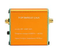 Xiuganpo Preamplificador de RF, Amplificador de bajo Ruido de Banda Completa de 0.1MHz-6GHz, Módulo de Lna de (Enviado sin batería)