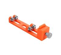 Xiuganpo Probador Giratorio de Tiro con, Herramienta de Escuadrado, Probador de Rectitud, Rodillos de Baja Resistencia para Ejes de Aluminio de Fibra de Vidrio de Carbono, Comprobador de Equilibrio
