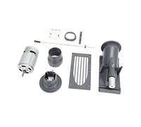 Xiuganpo Propulsor de Bomba de Chorro de Barco RC de 40 Mm, Potente y Duradero para Barcos de Control Remoto con Motor Cepillado 775 (Gray)