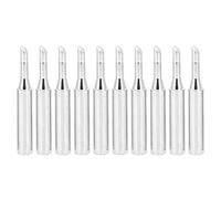 Xiuganpo Punta de Cautín de Alta Resistencia a la Compresión de 900 M, 10 Piezas de Herramienta de Cautín de Calefacción Interna de Latón para Proteger Componentes Sensibles, Punta de sin Plomo para