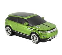 Xiuganpo Ratón Inalámbrico para Coche Ratón para Coche Deportivo, 2,4 GHz, 1600 dpi Ratones Ergonómicos de Oficina con Receptor USB para Ordenador Portátil PC para Viajes Escuela de (Green)