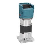 Xiuganpo Recortadora de Carpintería Inalámbrica sin Escobillas con 6 Velocidades de Velocidad para Entusiastas de la Carpintería con Batería de Iones de Litio de 18 V ABS, Metal