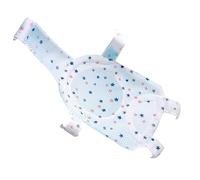 Xiuganpo Red de Baño para bebé, Soporte de Malla Ajustable Seguro para Recién Nacidos, Protección de la Columna Vertebral para un Baño Cómodo, Blanco (Estrella)