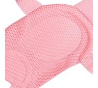 Xiuganpo Red de Baño para bebé, Soporte de Malla Ajustable Seguro para Recién Nacidos, Protección de la Columna Vertebral para un Baño Cómodo, Blanco (PINK)