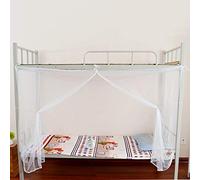 Xiuganpo Red de Dosel Blanca de Tamaño Doble con Parte Superior a Prueba de Polvo para un Buen Sueño, Orificio de Red Fino para Protección, Plegable para Acampar, Adecuado para Dormitorio Escolar,