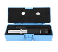 Xiuganpo Refractómetro Brix, Herramienta Portátil de Medición de Azúcar, Prueba Inteligente para Bebida de Miel, Material ABS para Elaboración Casera