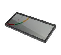 Xiuganpo Reloj de Pared Digital, Pantalla LCD Grande y Transparente con Brillo Ajustable, Temperatura, Humedad, Reloj de Pared Digital Grande, con Pilas y Soporte Trasero Oculto