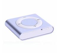 Xiuganpo Reproductor de MP3 para Niños, Diseño sin Pantalla, Altavoz HD Incorporado, Tiempo de Reproducción de 18 Horas, Reproductor de MP3 para Niños, Dispositivo de Música Portátil con (Violeta)