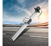 Xiuganpo Riel Guía del Actuador de Etapa Larga con Husillo de Bolas, Movimiento Lineal de Precisión para Industrias de Automatización, de 100 Mm, Motor Nema17 para Mesa Deslizante (Tornillo 0808,