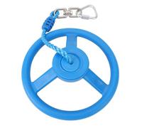 Xiuganpo Rueda de Obstáculos Oscilante con Cuerda, Volante de Gimnasio para Niños, Construcción Duradera para Interiores y Exteriores, Color