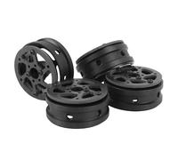 Xiuganpo Ruedas Beadlock de Fibra de Carbono, Diseño Ultraligero de 1,9 Pulgadas para un Rendimiento Mejorado, Llantas de Ruedas RC Crawler, RC de 1,9 Pulgadas con de Neumáticos Atornillados de
