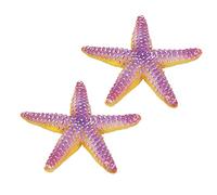 Xiuganpo Seestern Toys, Detalles de Simulación de Colores Brillantes Harz Seestar Fish Alive for Ornament for Children Gifts