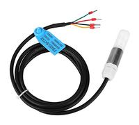 Xiuganpo Sensor de Humedad de Temperatura de Precisión Diseño Digital de Alta Precisión para Monitoreo de Salas de Computadoras y Almacenes Acero Inoxidable Plástico 1 Unidad (#2)