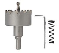 Xiuganpo Sierra Perforadora de Carburo, Broca Escariadora de Metal para Corte Industrial de Placa Gruesa de Placa de Acero, Espesor de de 3 Mm, Diámetro de Orificio de 2-3,9 Pulgadas (φ51mm)