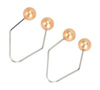 Xiuganpo Smile Beauty Dimple Maker Práctico Entrenador de Hoyuelos para la Cara, 2 Pares de Clips para Hoyuelos para Añadir Encanto a su Sonrisa (ORANGE)