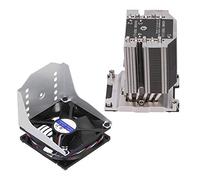 Xiuganpo SNK-P0070APS4 LGA 3647-0 4U CPU Radiador Disipador de Calor para X11 Purley Suministros de Computadora Ventilador de Metal 53.26CFM Máximo para Servidor Torre