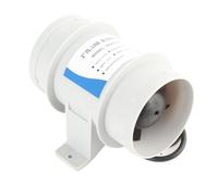 Xiuganpo Soplador en Línea de 3 Pulgadas y 12 V, Motor de Soplador para Barcos, Ventilador de Ventilación de Sentina Marina de 145 CFM con bajo Consumo de Corriente, para Circulación de