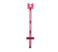 Xiuganpo Soporte de Ranura de Fresado Enruter, Plantilla de Corte de Círculo de Aleación de Aluminio para Hardware de Gabinete, de 600 Mm a 676 Mm, Guía de Enrutador de Carpintería,