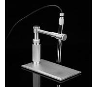 Xiuganpo Soporte para Cámara con Lupa para Microscopio Digital USB, Microscopía Electrónica con Zoom de 500X para Identificación Antigua, Observación de Insectos, Mantenimiento de Placas de Circuito