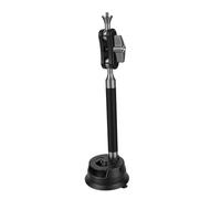 Xiuganpo Soporte para Cámara con Ventosa, Soporte para Coche con Brazo Extendido y Cabezal de Bola Doble de 360 Grados, para Cámara de Acción con Brazo Articulado de Aleación de Aluminio, Tornillo