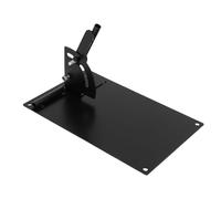 Xiuganpo Soporte para Palo de Alineación de Golf, Entrenador de Plano de Giro con Base Ponderada de ángulo Ajustable, Ayuda para Entrenamiento de Golf con Estructura Estable para Principiantes y