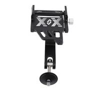 Xiuganpo Soporte para Teléfono con Vástago para Bicicleta, Tapa Superior para Auriculares Impermeable, Soporte Seguro para Teléfono Móvil con Diseño Antideslizante, Ideal para Ciclismo