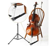 Xiuganpo Soporte Resistente para Clavija de Anclaje para Violonchelo, Base Antideslizante para Práctica de Violonchelista, Material de Nailon con Anillo de Metal, Protege el Suelo de Arañazos (B)