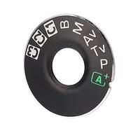 Xiuganpo Tapa de Interfaz de Placa de Dial de Cámara de Metal Fácil de Reemplazar para 5D Mark III, Marcas Claras, Alta Dureza, para Entusiastas de Las Cámaras