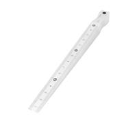 Xiuganpo Taper Gage, 1-15 Mm de Acero Inoxidable, Brecha de Sensor Cónica con Caja de Almacenamiento, +/- Precisión de 0.1 Mm, Brecha de Cuña, Herramienta de Medición de Agujeros para el