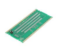 Xiuganpo Tarjeta Probadora de Ranura de Memoria RAM DDR5 con Luces LED para un Mantenimiento Eficiente de la Placa Base, Diseño Portátil para una Fácil Resolución de Problemas (Green)