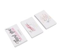Xiuganpo Tarjetas Postales en Blanco Paquete de 90 Cartulina Blanca Superficie Brillante Toma de Notas Saludos de Bricolaje Tarjetas de Índice de Práctica de Vocabulario para Manualidades Escribir de