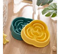 Xiuganpo Tazón de Alimentación Lenta para Perros, Almohadillas Antideslizantes Resistentes a Altas Temperaturas y Bajas Temperaturas Que Promueven la Digestión para una Inteligencia Saludable para