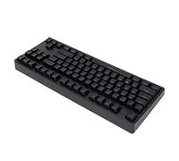 Xiuganpo Teclado Mecánico para Juegos, Elegante, Ergonómico, 87 Teclas, Sublimación de Tinte, para Oficina de Juegos, Material ABS (Black)