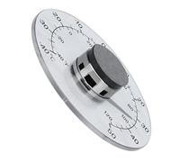 Xiuganpo Termómetro de Ventana Transparente para Exteriores, Medidor de Temperatura Impermeable para Granja, Fácil Instalación para Control Preciso de la Temperatura Exterior, Material de Acero