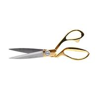 Xiuganpo Tijeras de Sastre de Acero Inoxidable, Hojas Afiladas, Dorado, Corte Cómodo para Costureras y Artesanos, 9,29"