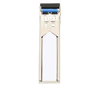 Xiuganpo Transceptor SFP 1.25G Soporte Confiable de Distancia de Transmisión de 10 KM DDM para Servidores, Aleación de Zinc Plateado