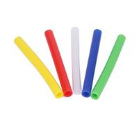 Xiuganpo Tubo de Dentición para bebé, Juguete de Masticación de Mordedor de Silicona Congelable Libre de BPA Seguro para Recién Nacidos, 5 uds.