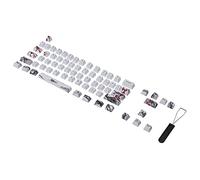 Xiuganpo Wangjiang Plum Blossome Juego de Teclas de 71 Teclas con Sublimación de Tinte de 5 Lados para la Serie RK61/Gans Alt61 Series/IKBC Poker/Anne Pro, Juego de Personalizadas, Adecuado para