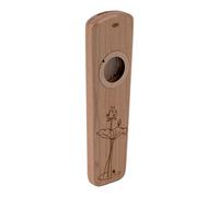 Xiuganpo Wood Kazoo Classic Timbre Instrumento Musical Portátil Hecho a Mano para Todas las Edades Color Madera (#3)